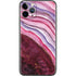Plum Watercolor Geode iPhone 11 Pro Skin